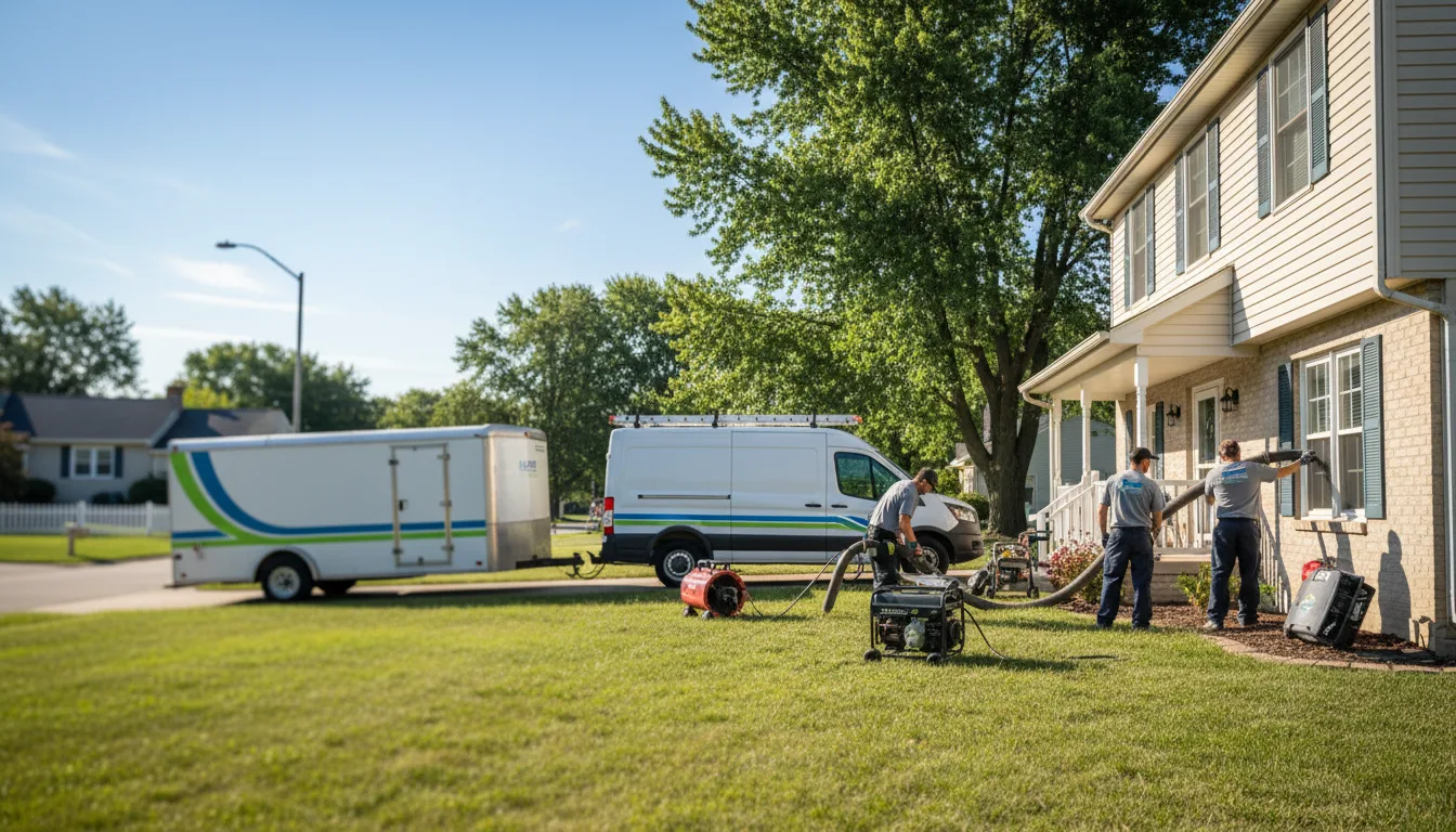 Flooded Basement Restoration And Cleanup With Repair in Equality, IL near me